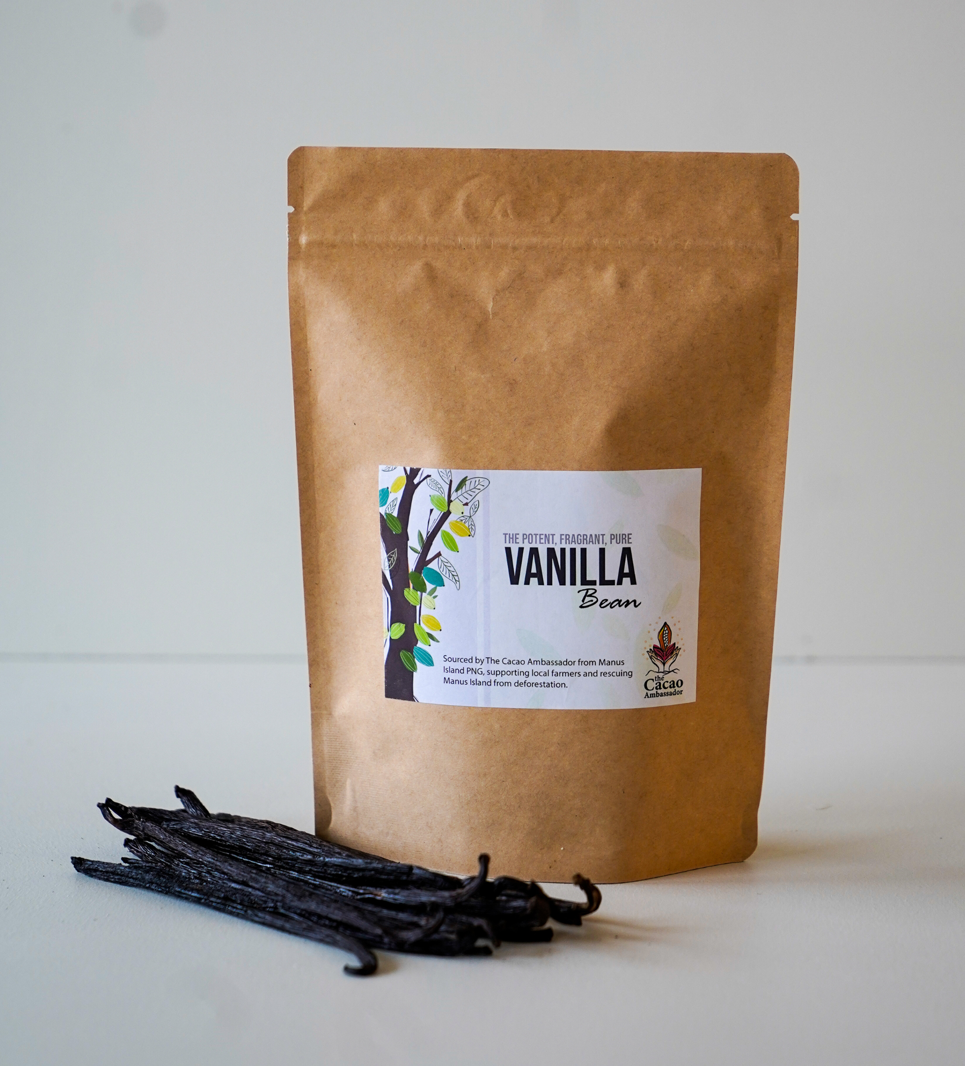 4 pack of Vanilla Beans