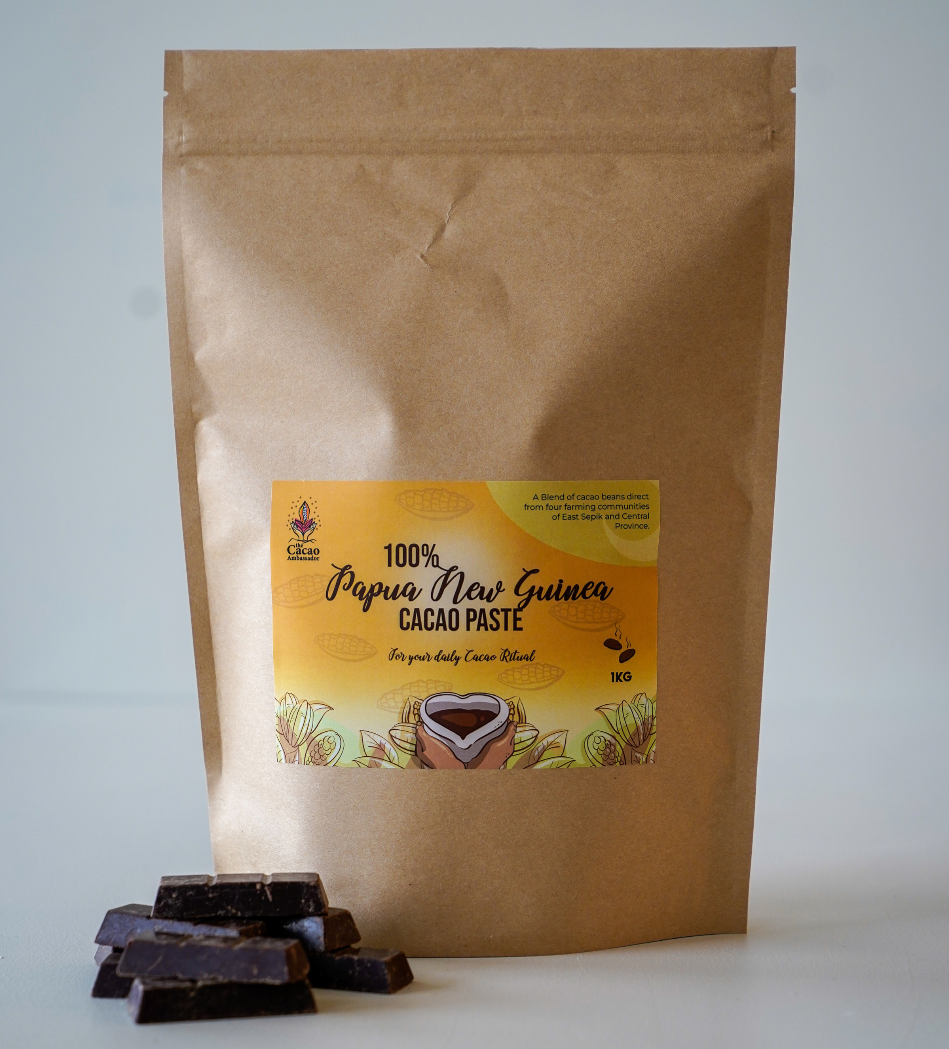 1kg PNG Pure 100% Cacao Paste